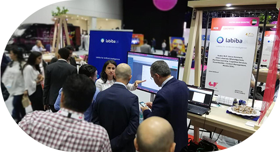 6 Government Entities Showcase Labiba bots during GITEX