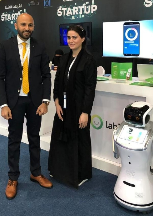 Labiba presents it's AI solutions in SaudiIOT