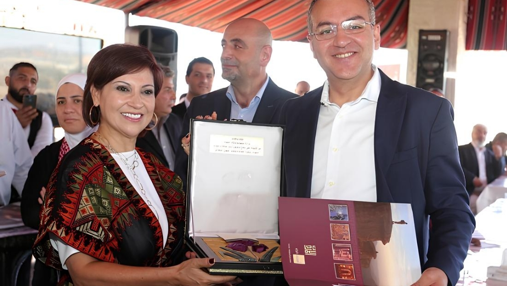 Jordan's Minister of Tourism honors our CEO Ali Hajjaj