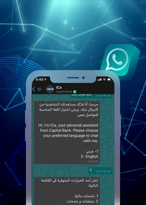 Digital Bank Onboarding through Whatsapp